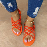 Soft Bottom Cloth Rope Sandals Oshnow